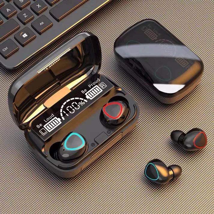 M10 Wireless Bluetooth Earbuds & Headphones Bluetooth Earphones - Binnoor Collection