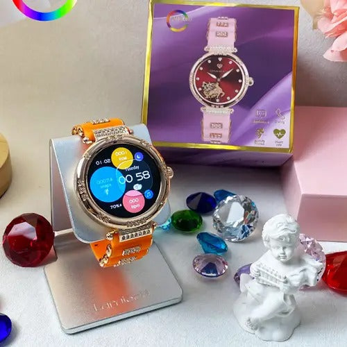 Gen22 Ladies Diamond Luxury Smart Watch - Binnoor Collection