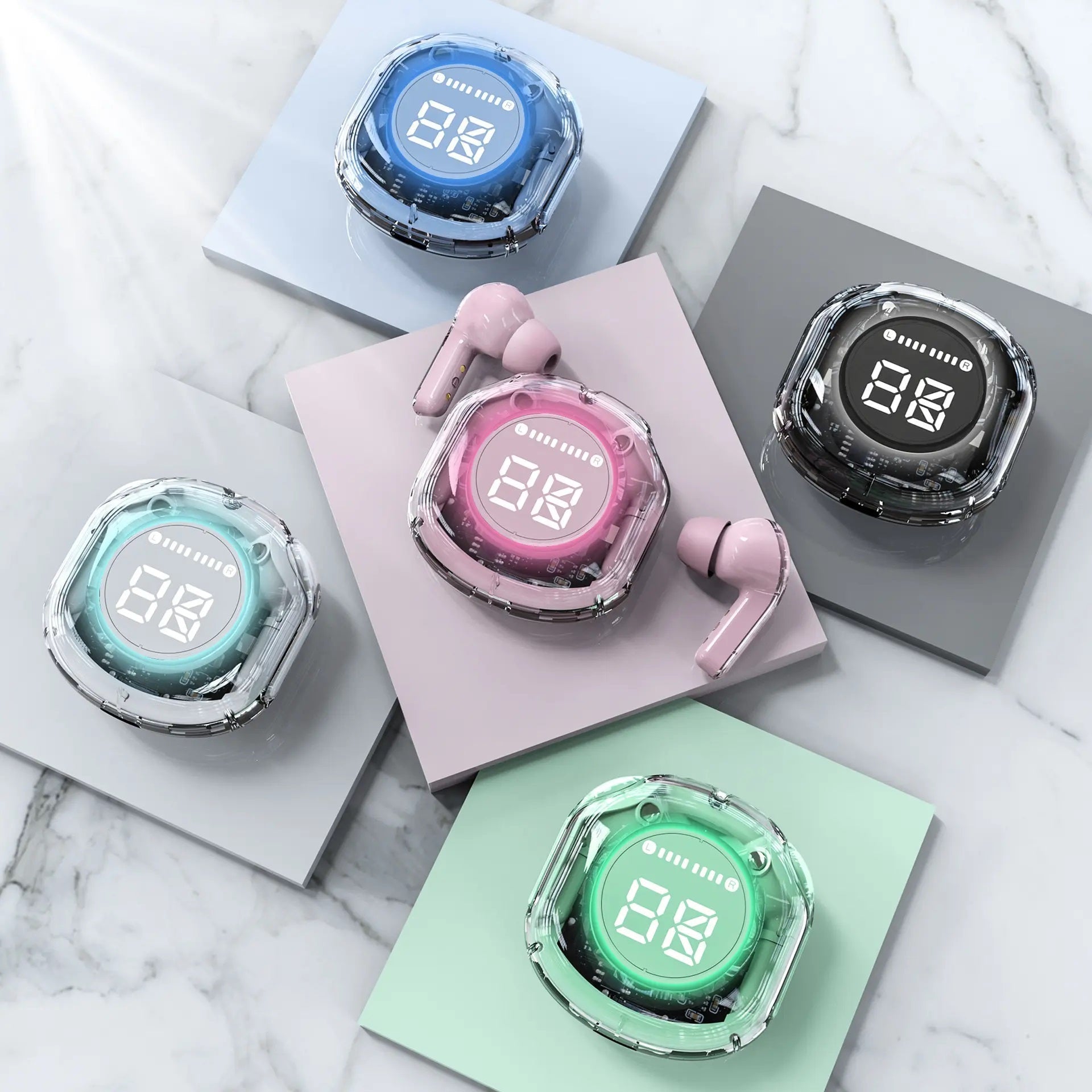 HiFi AirBuds with Deep Bass & Touch Control - Binnoor Collection