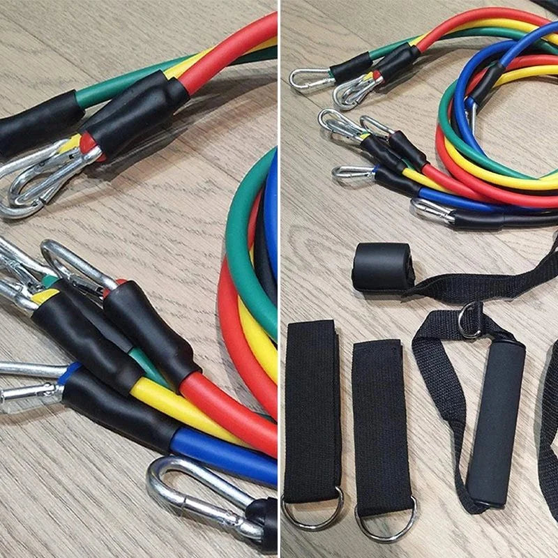 Power Exercise Resistance Band Set 5 In 1 - Binnoor Collection