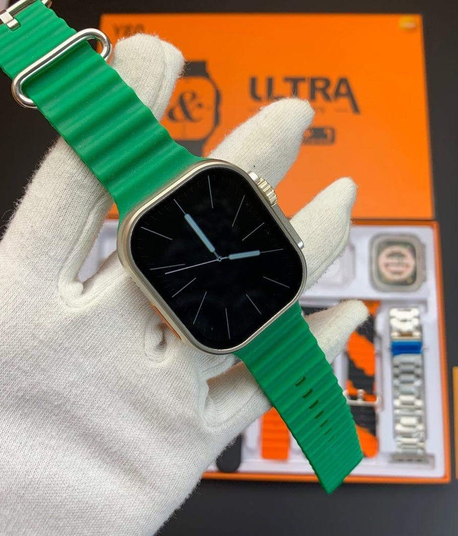 Y80 Ultra 8 in 1 Smart watch - Binnoor Collection