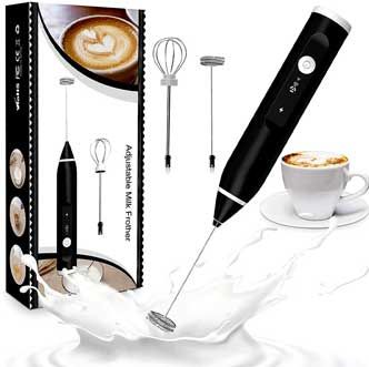 2 in 1 Electric Rechargeable Coffee Beater and Milk Frother - Binnoor Collection