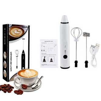 2 in 1 Electric Rechargeable Coffee Beater and Milk Frother - Binnoor Collection