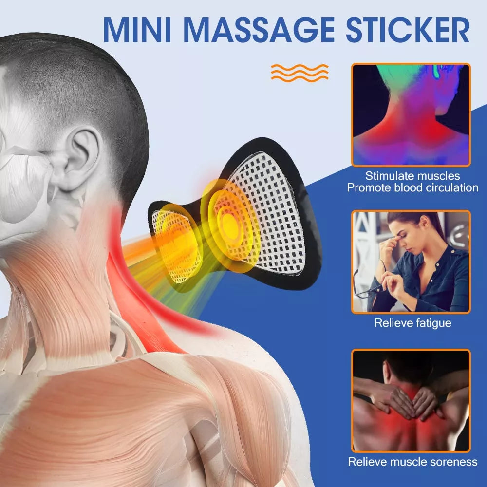 Ems Butterfly Portable Neck Massager - Binnoor Collection