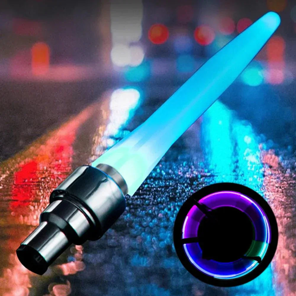 2PCS MOTION ACTIVATED GLOW BIKE FLASHLIGHT (RANDOM COLOUR) - Binnoor Collection