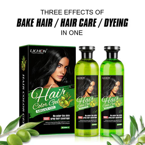 LICHEN PROFESSSIONAL HAIR COLOR GEL WITH ARGON OIL - Binnoor Collection