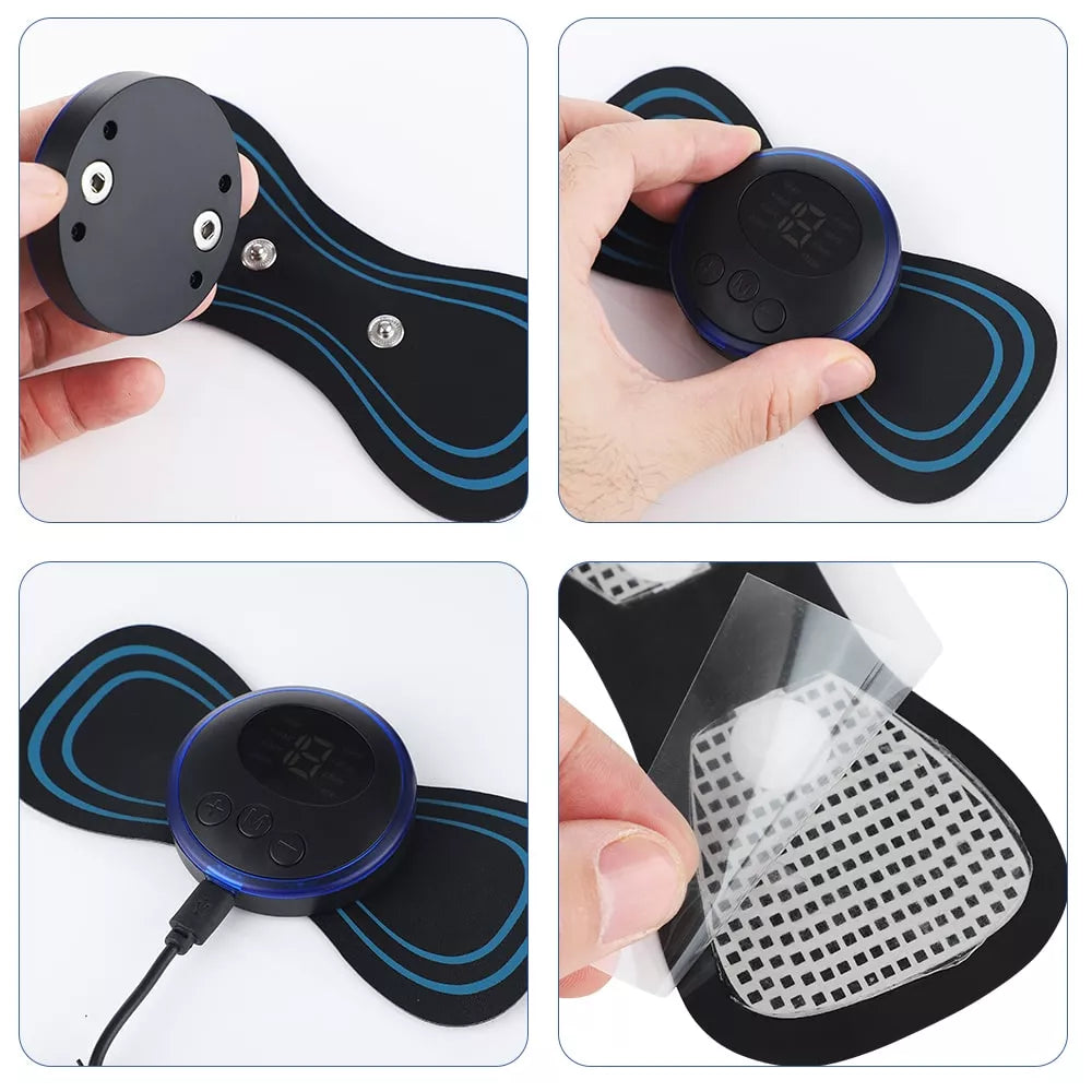 Ems Butterfly Portable Neck Massager - Binnoor Collection