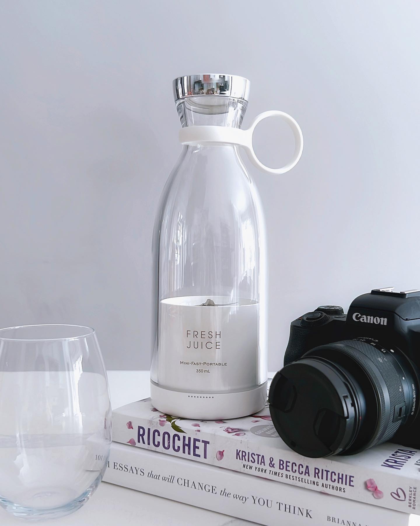 Wireless Charging Portable Electric Juicer - Binnoor Collection