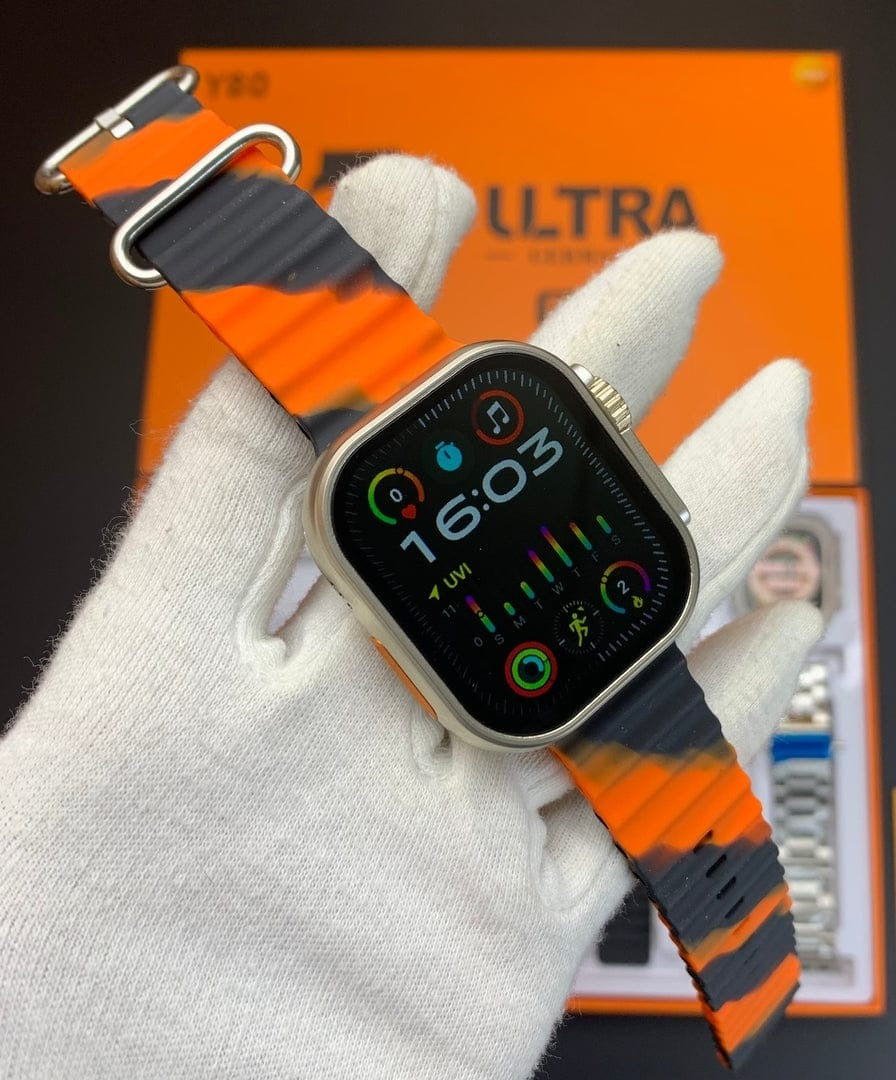Y80 Ultra 8 in 1 Smart watch - Binnoor Collection