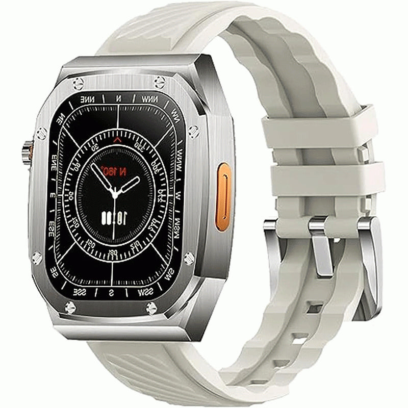 Z79 Max Armour Smart Watch – 2.1" IPS Display, Bluetooth Call, AI Voice Assistant, Compass, Heart Rate & Sports Tracking – Black - Binnoor Collection