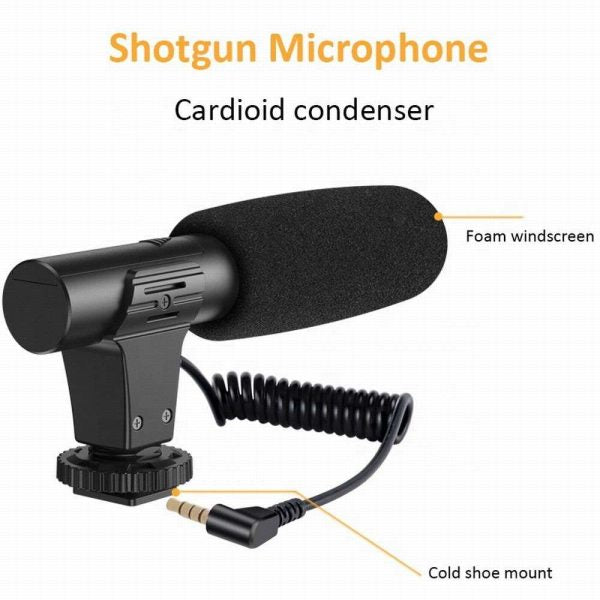 AY 49 All-in-One Video Creation Kit – Tripod, Microphone, LED Light, and Mobile Holder for Perfect Vlogs" - Binnoor Collection