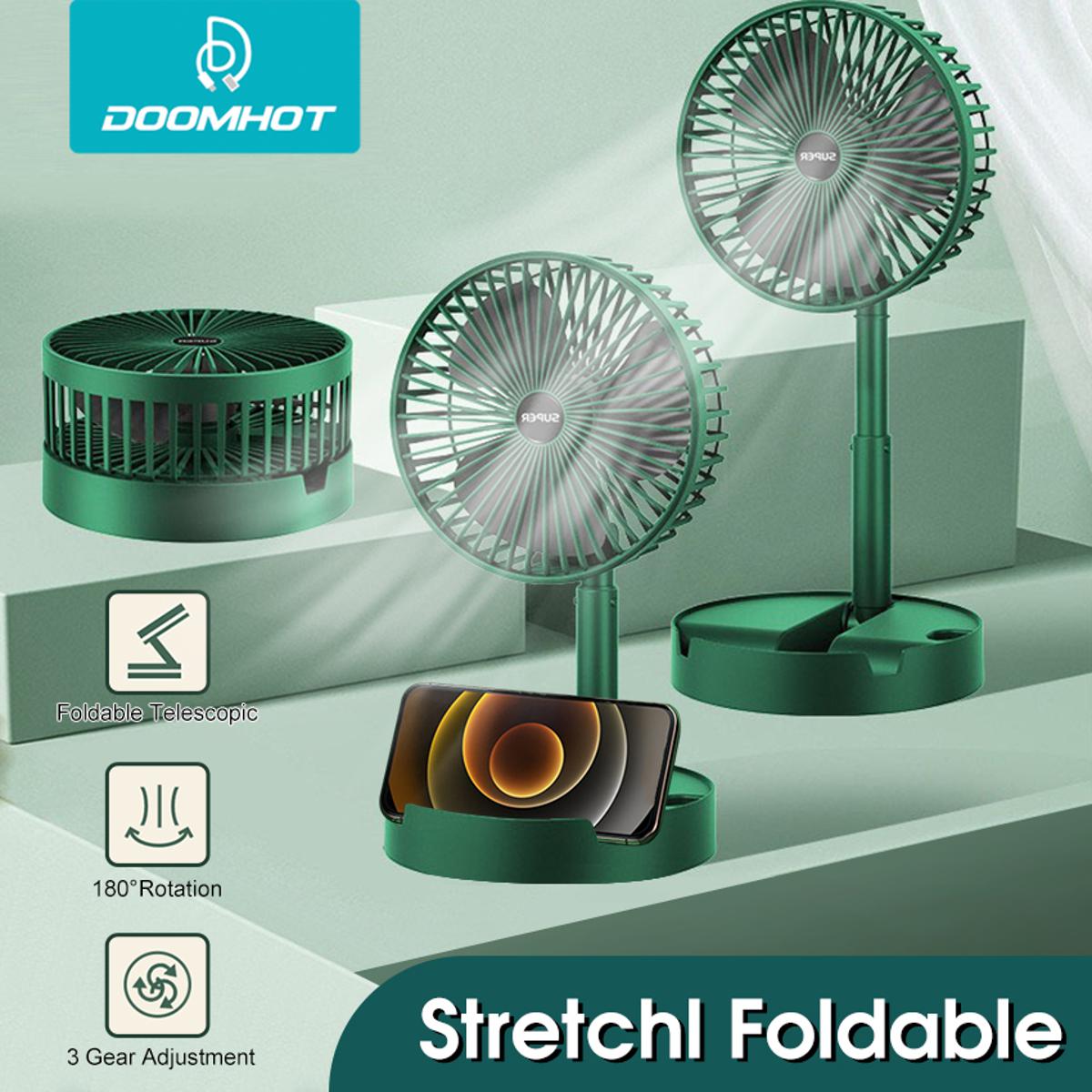 Portable Electric Mini Fan Foldable Telescopic fan with high Battery Life - Binnoor Collection