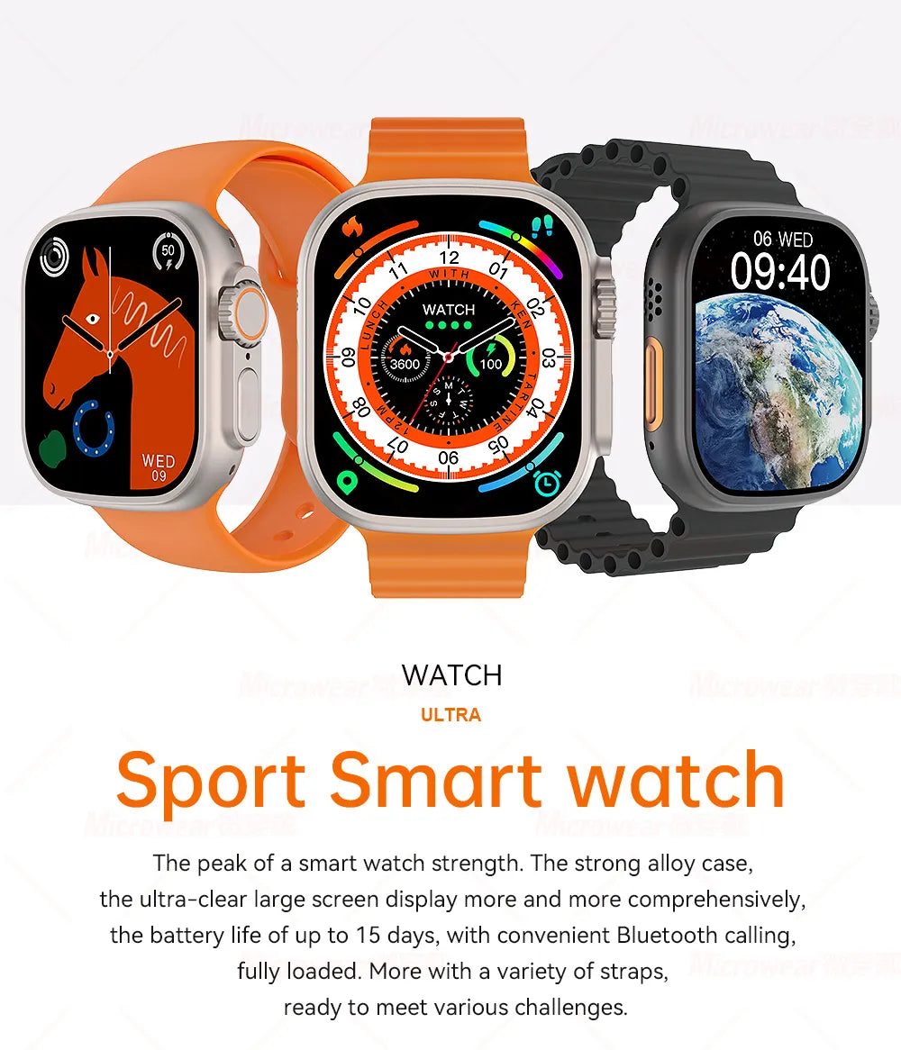 S8 Ultra Smart Watch - Binnoor Collection