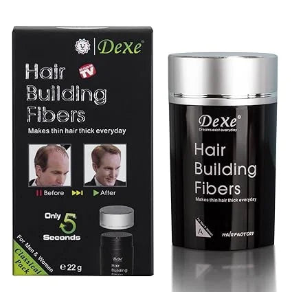 DEXE HAIR BUILDING FIBERS 22G (BROWN COLOR) - Binnoor Collection