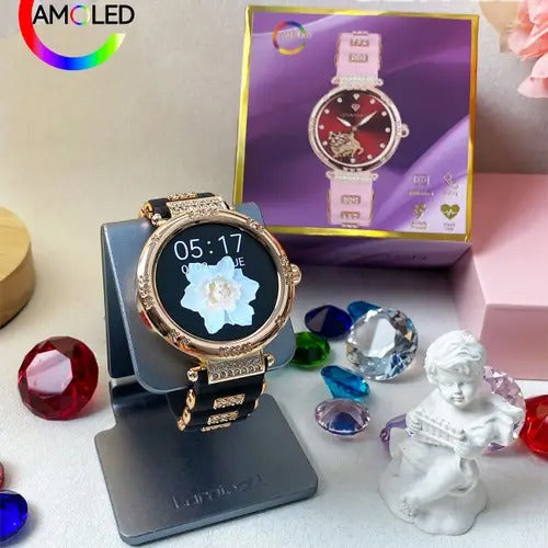 Gen22 Ladies Diamond Luxury Smart Watch - Binnoor Collection