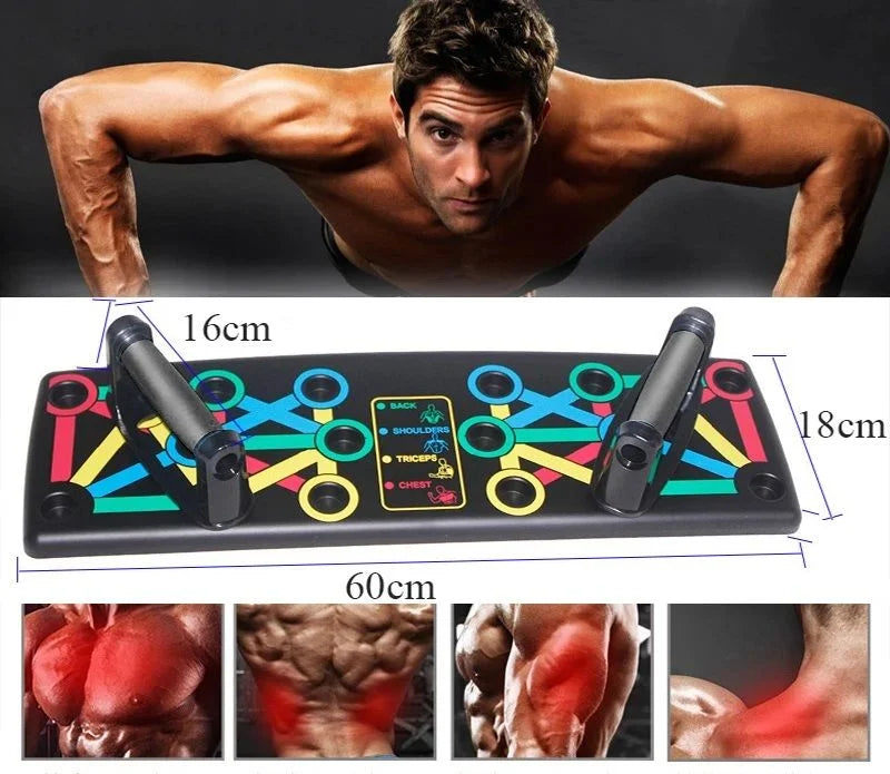 Foldable  9 in 1 push-up board - Binnoor Collection