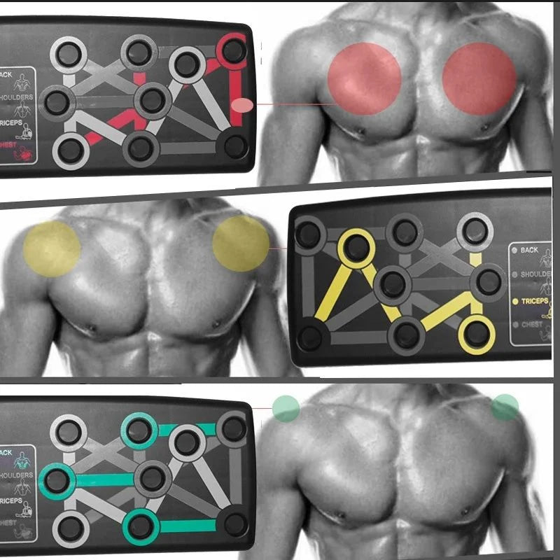 Foldable  9 in 1 push-up board - Binnoor Collection