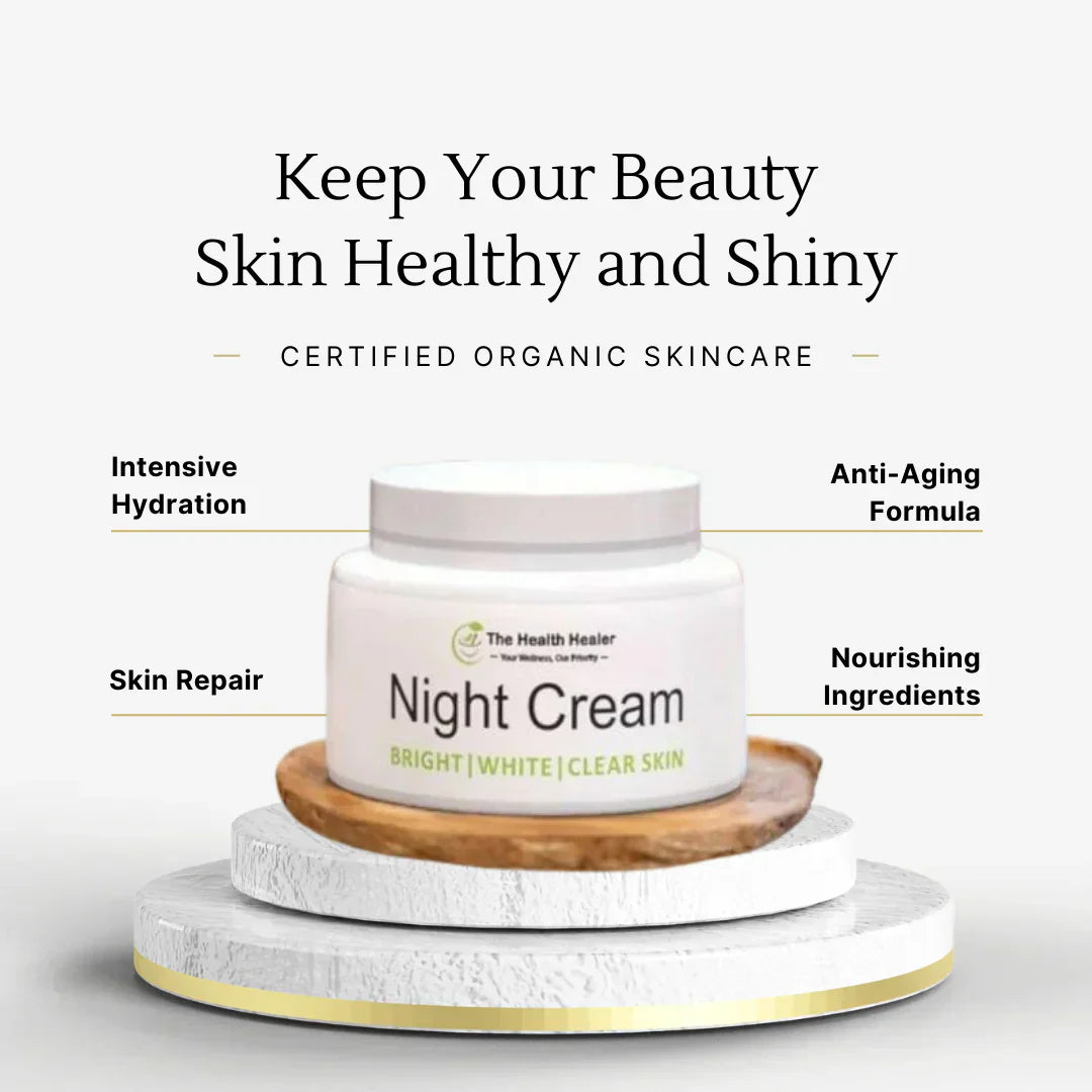 Night Cream For Bright, White And Clear Skin. - Binnoor Collection