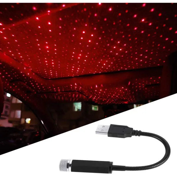 Car Roof Projection Light Usb Portable Star Night Light - Binnoor Collection
