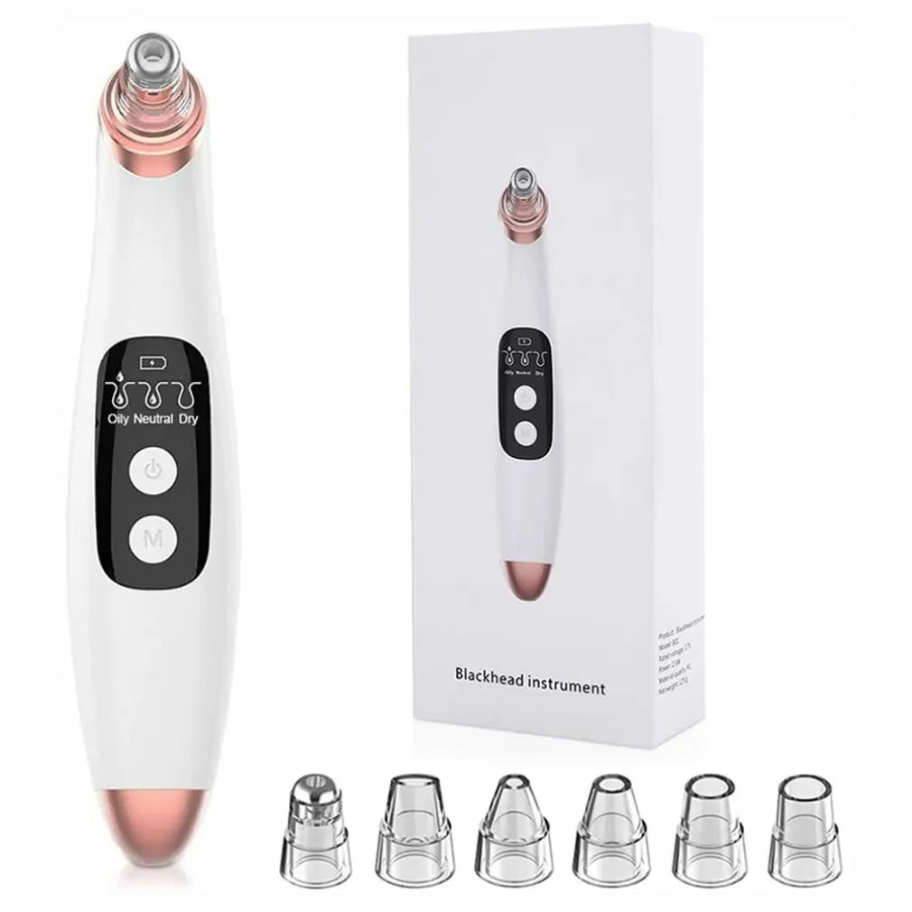 Electric Blackhead Remover Pore Vacuum Sucction machine - Binnoor Collection