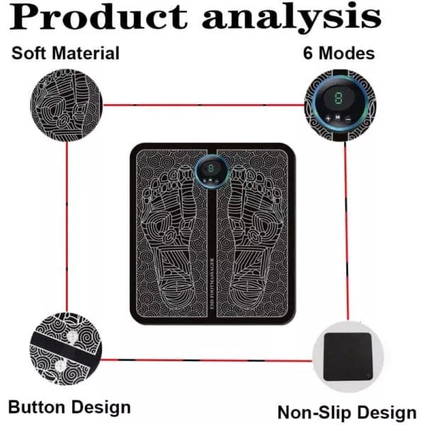 Ems Foot Massager Mat - Binnoor Collection