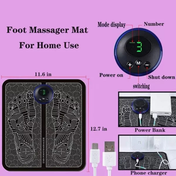 Ems Foot Massager Mat - Binnoor Collection