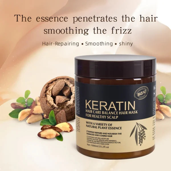 Keratin Hair Care Balance Hair Mask & Hair Treatment – (500ml) - Binnoor Collection