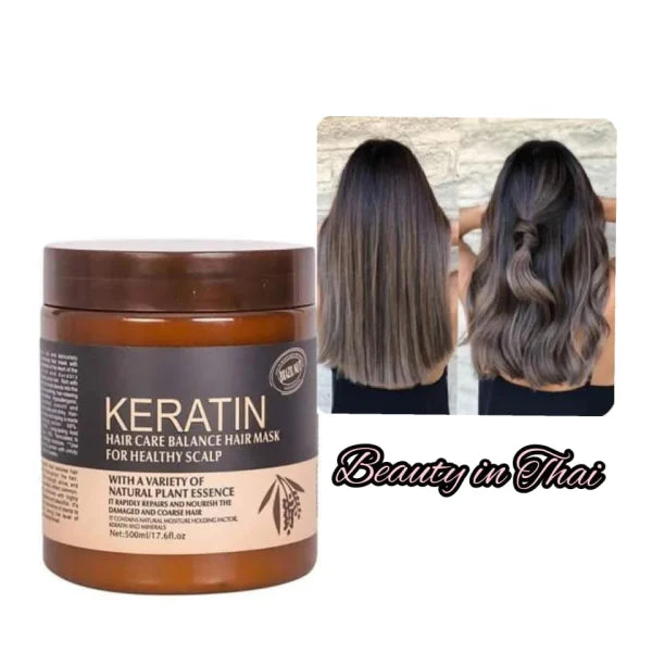Keratin Hair Care Balance Hair Mask & Hair Treatment – (500ml) - Binnoor Collection
