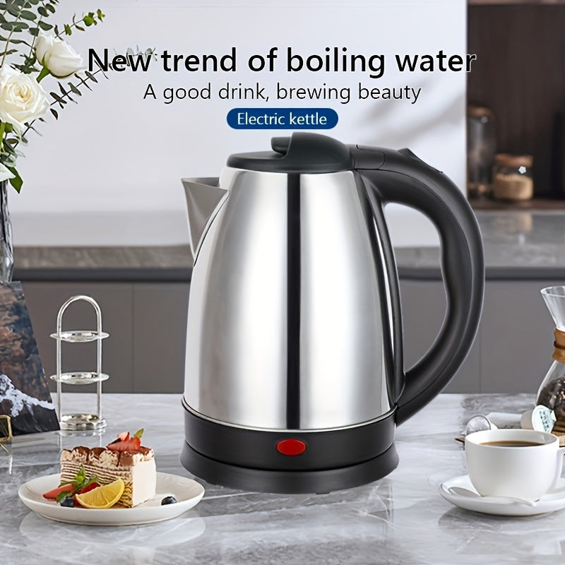 Premium Quality 2.0L Stainless Steel Electric Kettle – Fast Boil, Durable, and Efficient - Binnoor Collection