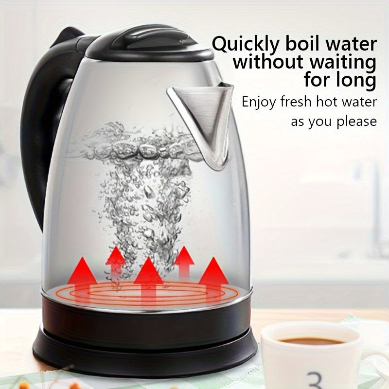 Premium Quality 2.0L Stainless Steel Electric Kettle – Fast Boil, Durable, and Efficient - Binnoor Collection