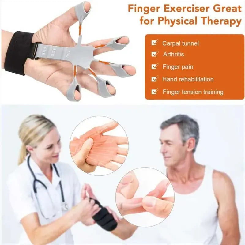 Silicone Gripster Hand Grip Trainer - Binnoor Collection