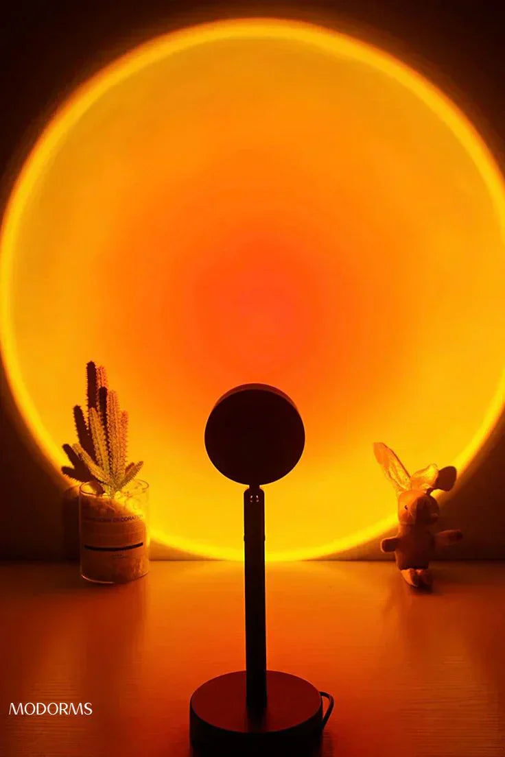 Sunset Lamp Multi Color With Remote - Binnoor Collection