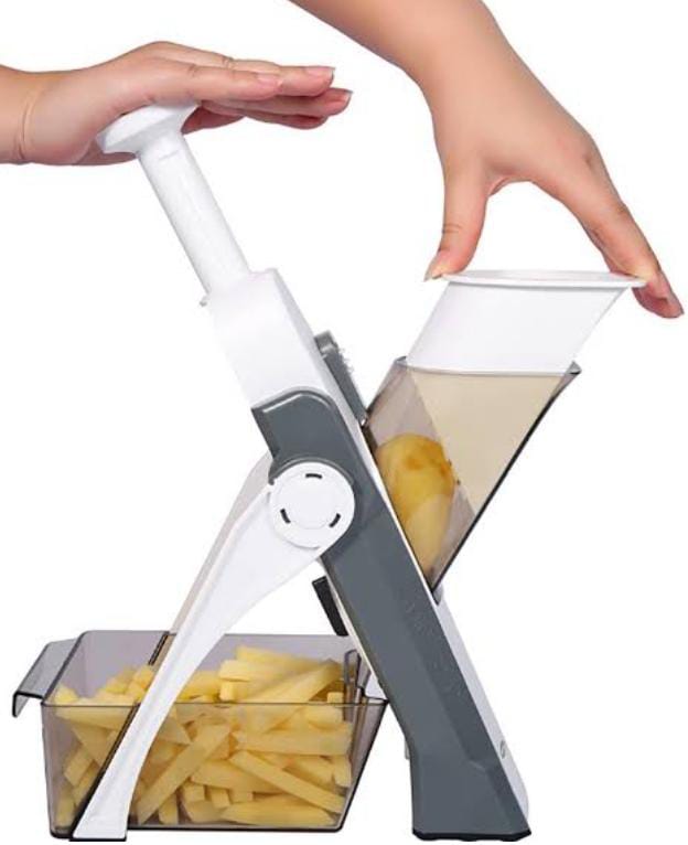 5 in 1 chopper mandoline slicer with dicing blade - Binnoor Collection