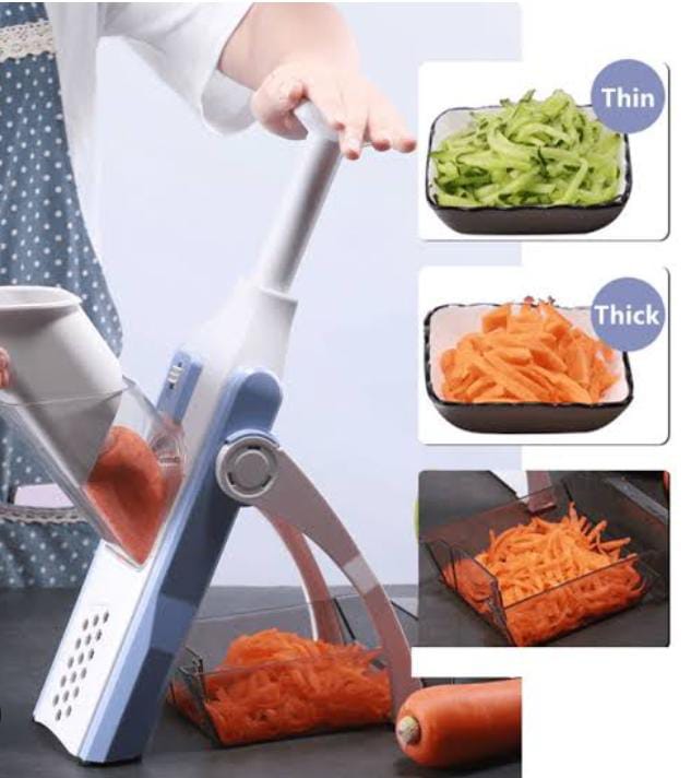 5 in 1 chopper mandoline slicer with dicing blade - Binnoor Collection