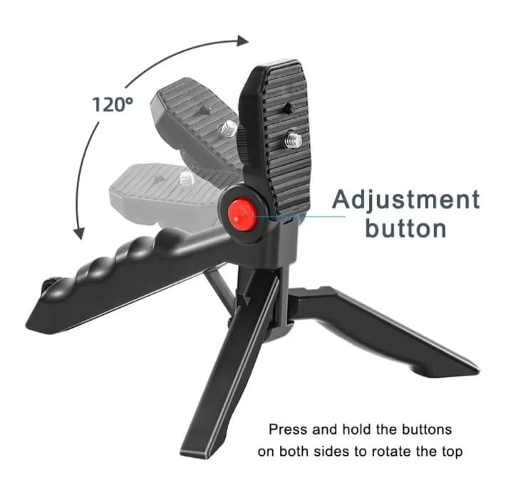AY 49 All-in-One Video Creation Kit – Tripod, Microphone, LED Light, and Mobile Holder for Perfect Vlogs" - Binnoor Collection
