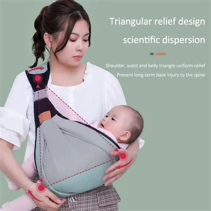 Adjustable Newborn Baby Carrier Sling Wrap - Binnoor Collection