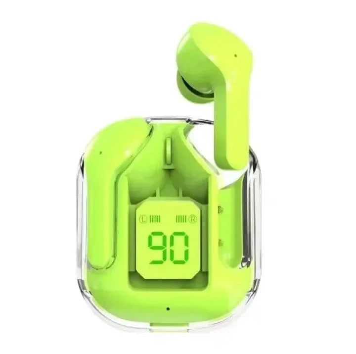 Air31 Earbuds Wireless Crystal Transparent And Bluetooth - Binnoor Collection