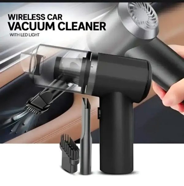 Portable Car Vacuum Cleaner Wireless Handheld Vacuum Cleaner For Car Home Strong Suction 2in1