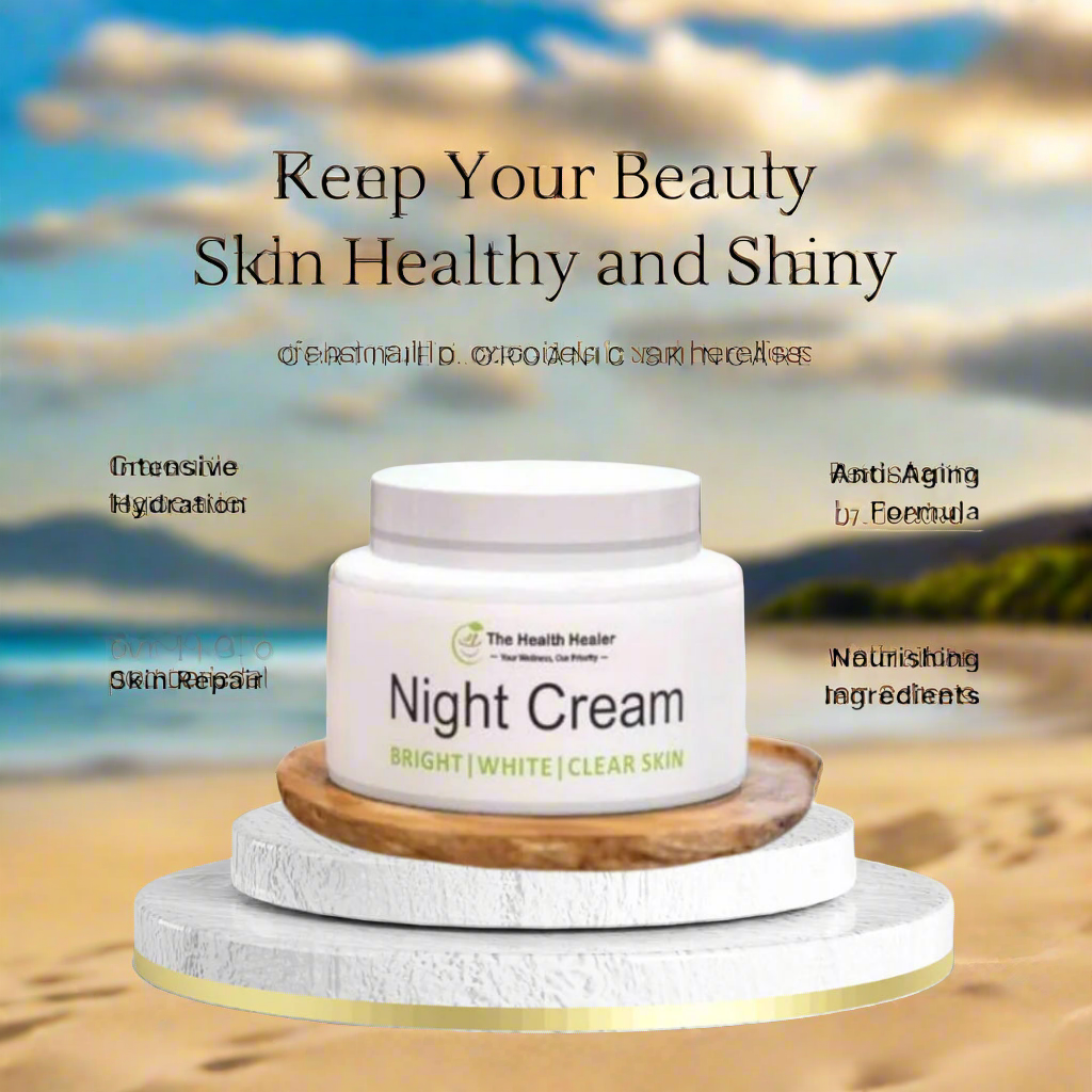 Night Cream For Bright, White And Clear Skin. - Binnoor Collection