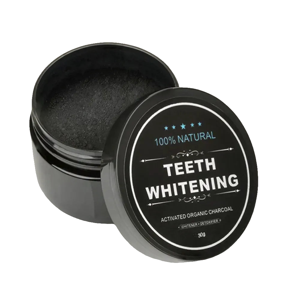 Activated Char coal Powder Teeth Whitening, Skin Detox, Facial Mask & Internal Cleanse- 60g - Binnoor Collection