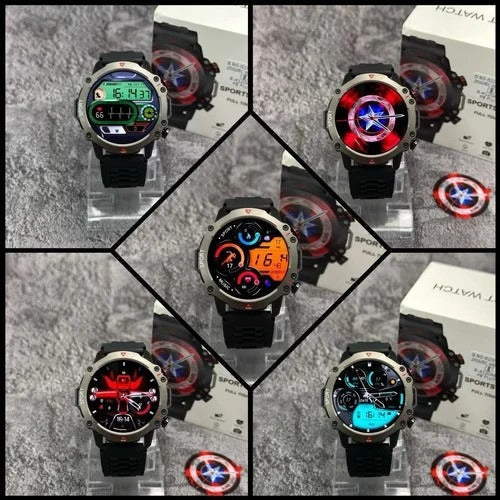 TF10 Pro Smart Watch – AMOLED Display, Sports Features, Stylish Design for Men and Boys. - Binnoor Collection