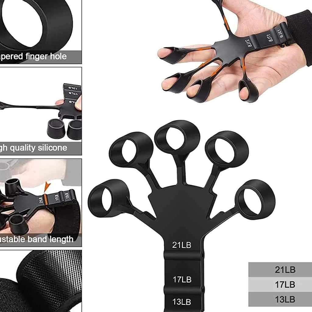 Silicone Gripster Hand Grip Trainer - Binnoor Collection