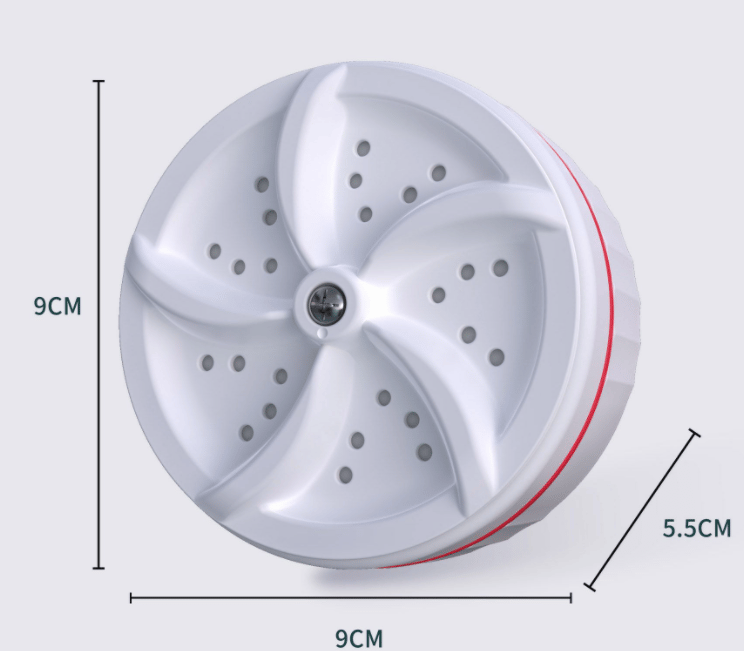 Mini Washing Machine Portable Ultrasonic Turbine Washer - Binnoor Collection