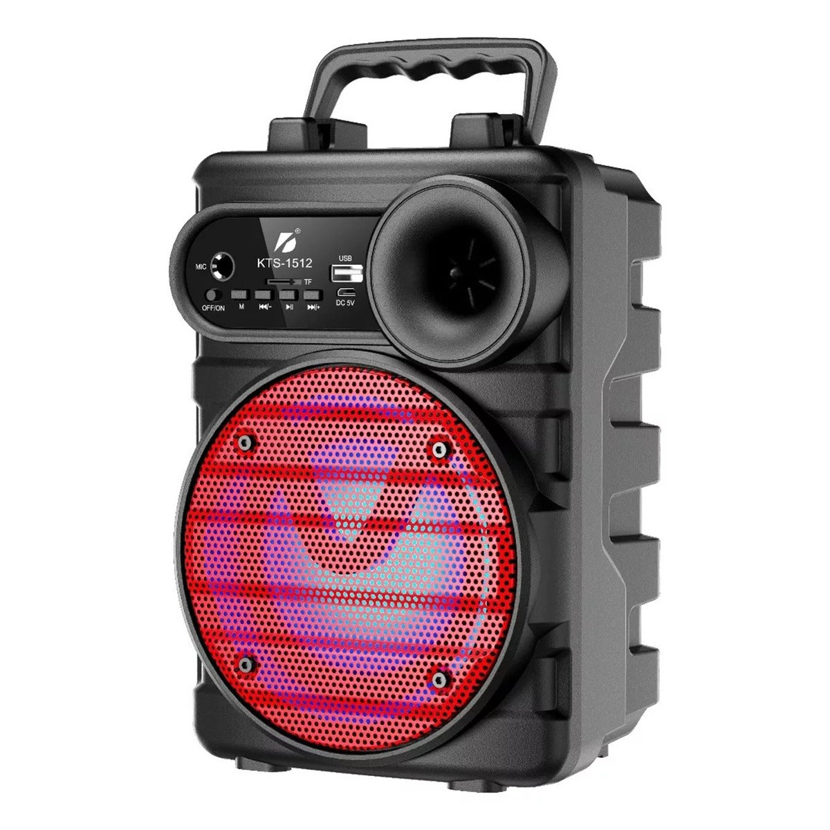 KTS-1512 Wireless Bluetooth Speaker – TWS, FM, USB, Mic, Original K Board - Binnoor Collection