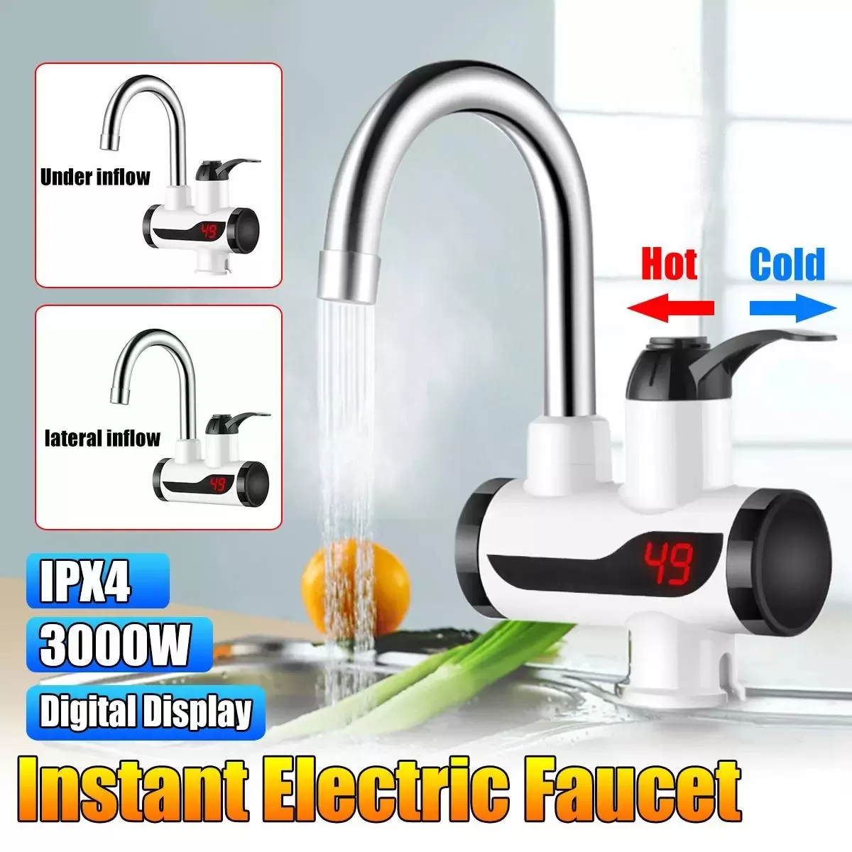 Electric Faucet Water heater - Binnoor Collection
