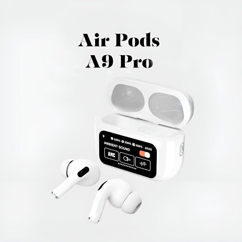 A9 Pro Wireless AirPods with ENC & Touch Control - Binnoor Collection