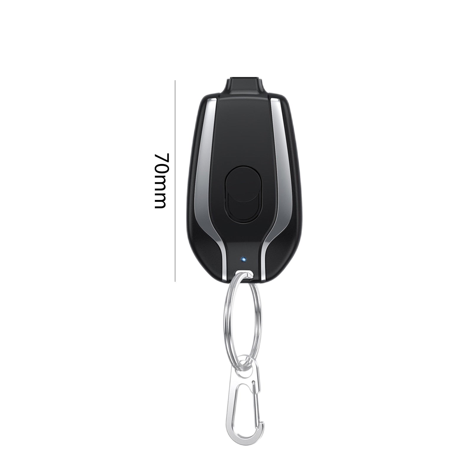 Portable charger power bank keychain - Binnoor Collection