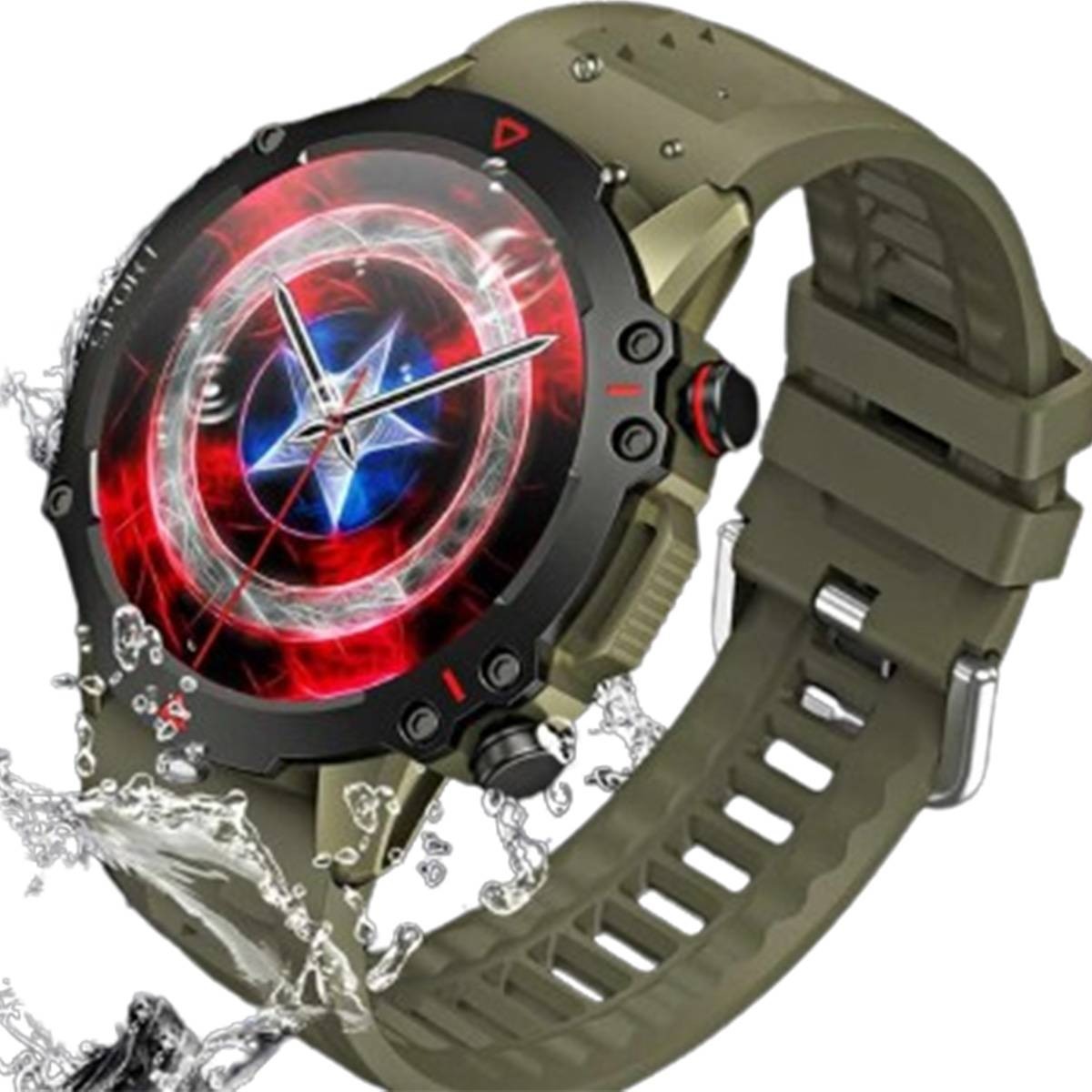 TF10 Pro Smart Watch – AMOLED Display, Sports Features, Stylish Design for Men and Boys. - Binnoor Collection