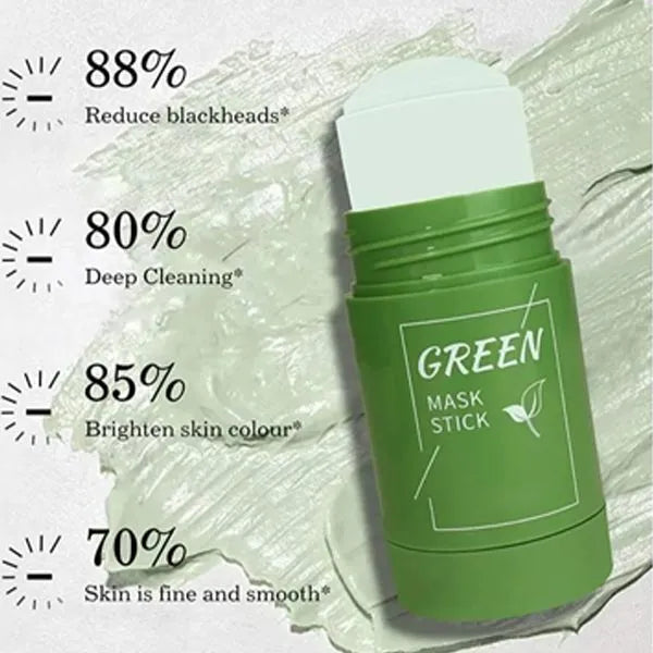 Green Tea Cleansing Green Mask Stick - Binnoor Collection