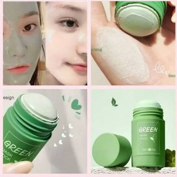 Green Tea Cleansing Green Mask Stick - Binnoor Collection